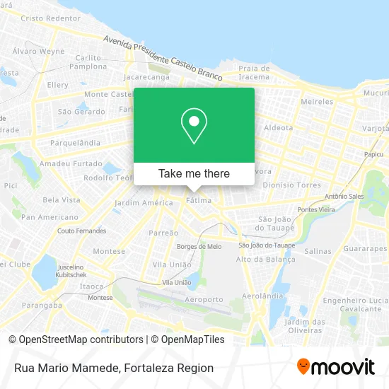 Rua Mario Mamede map