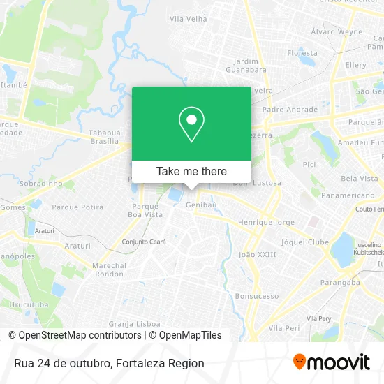 Rua 24 de outubro map