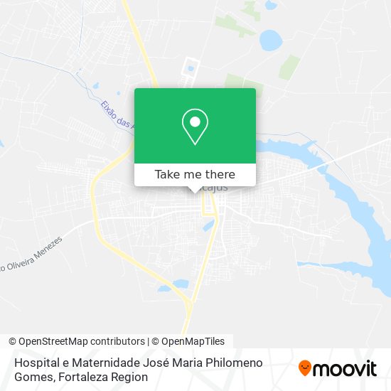 Hospital e Maternidade José Maria Philomeno Gomes map