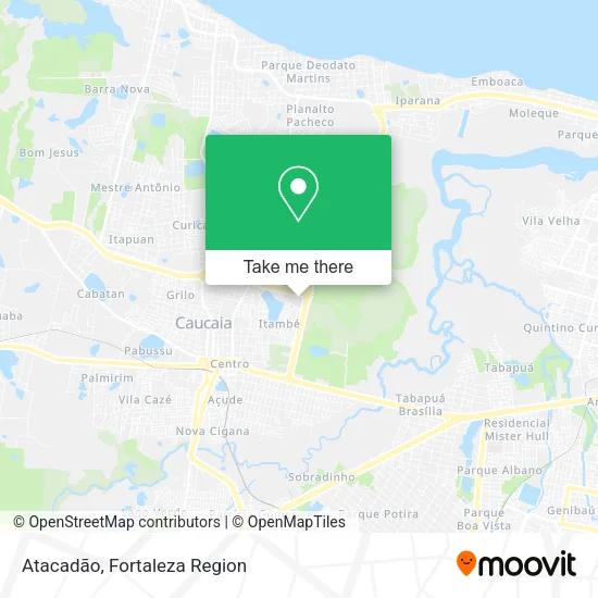 Atacadão map