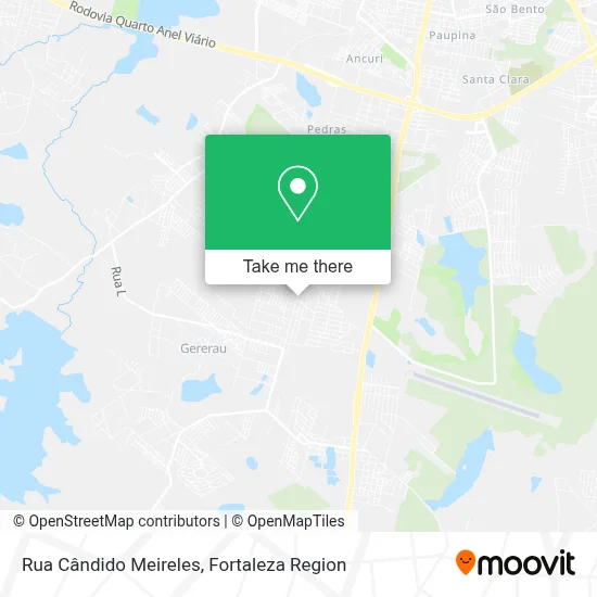 Rua Cândido Meireles map