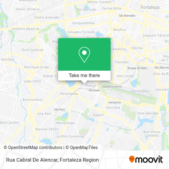 Rua  Cabral De Alencar map