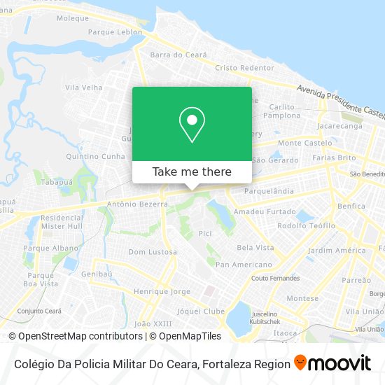 Colégio Da Policia Militar Do Ceara map