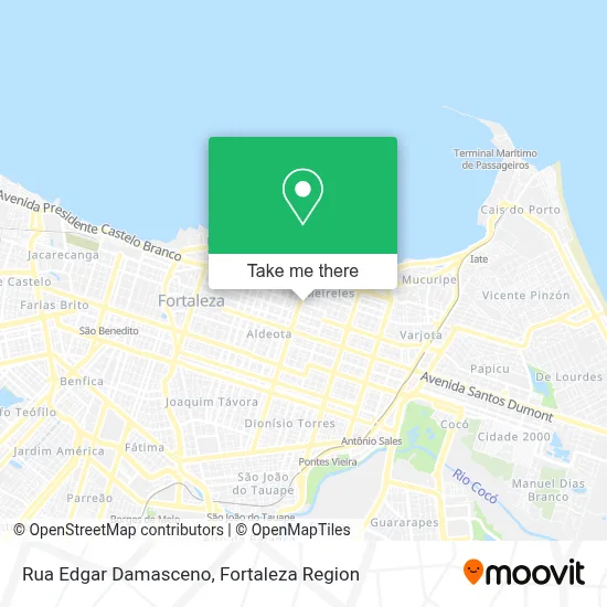 Rua Edgar Damasceno map
