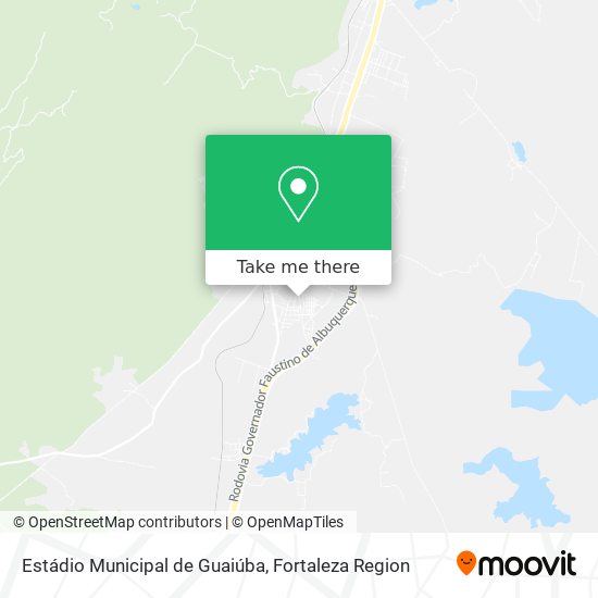 Estádio Municipal de Guaiúba map
