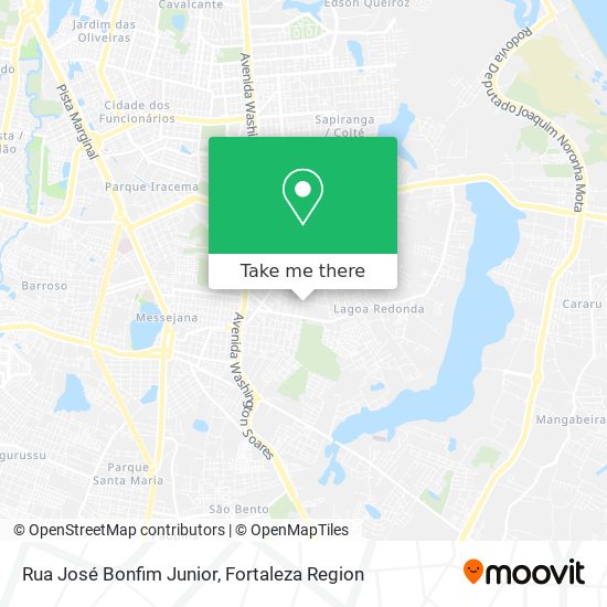 Rua José Bonfim Junior map