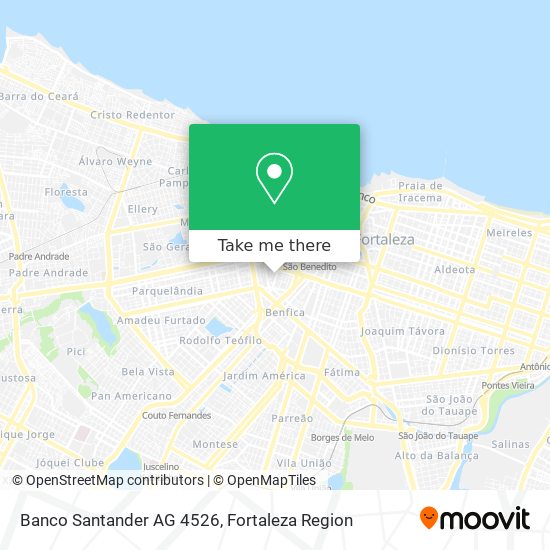 Banco Santander AG 4526 map