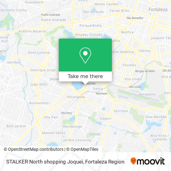 Mapa STALKER North shopping Joquei