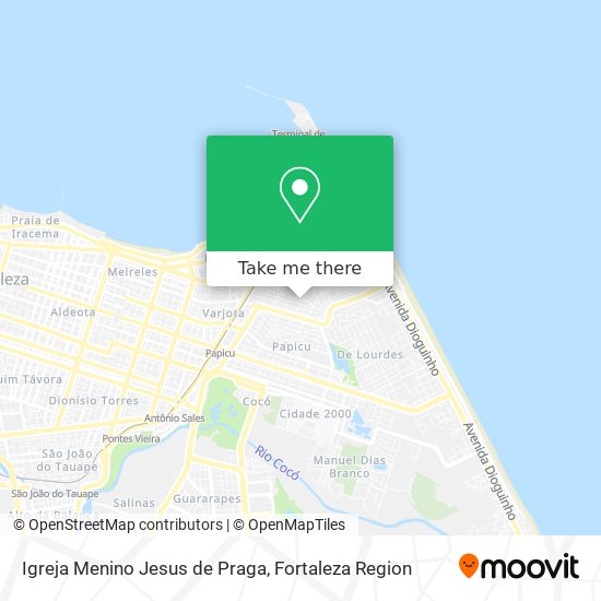 Igreja Menino Jesus de Praga map