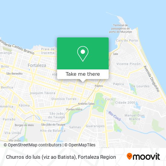 Churros do luís (viz ao Batista) map