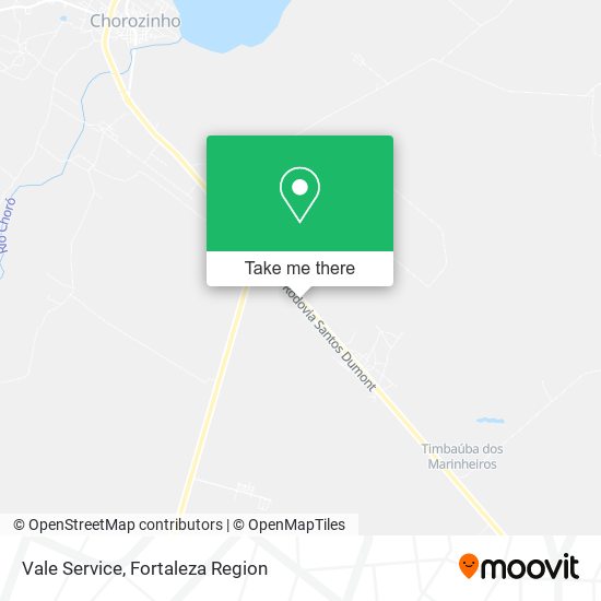 Vale Service map