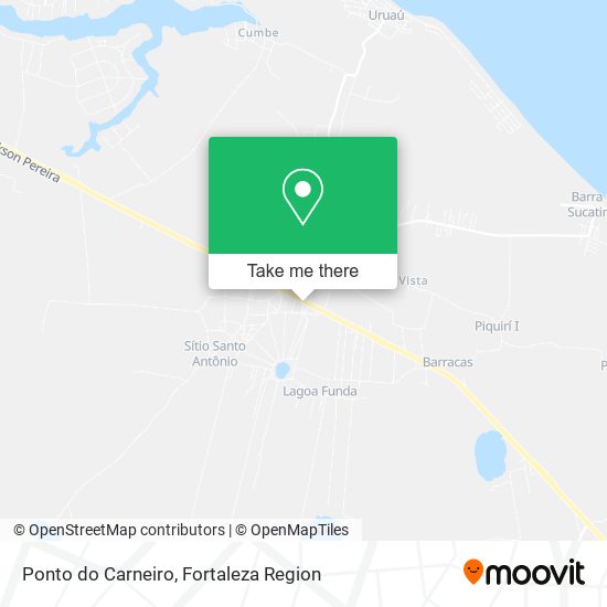 Mapa Ponto do Carneiro