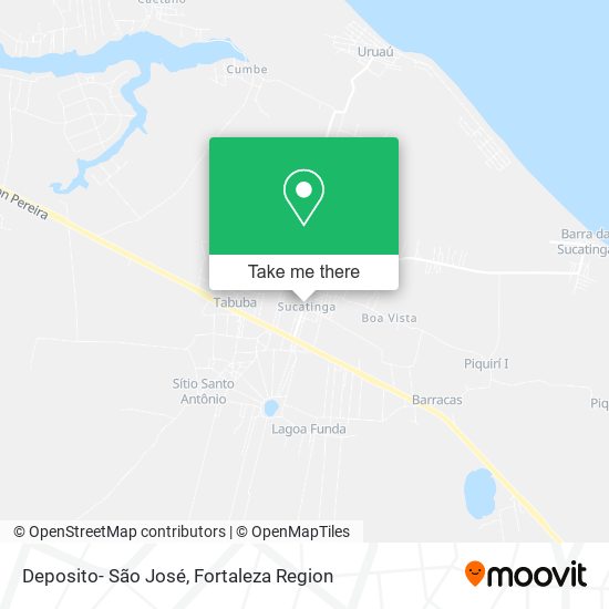 Mapa Deposito- São José
