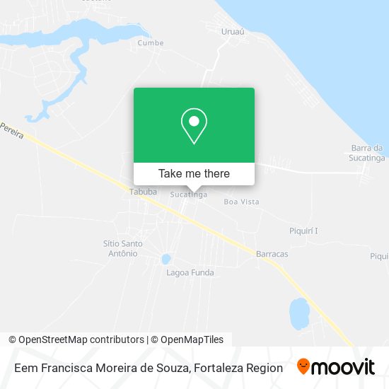 Eem Francisca Moreira de Souza map