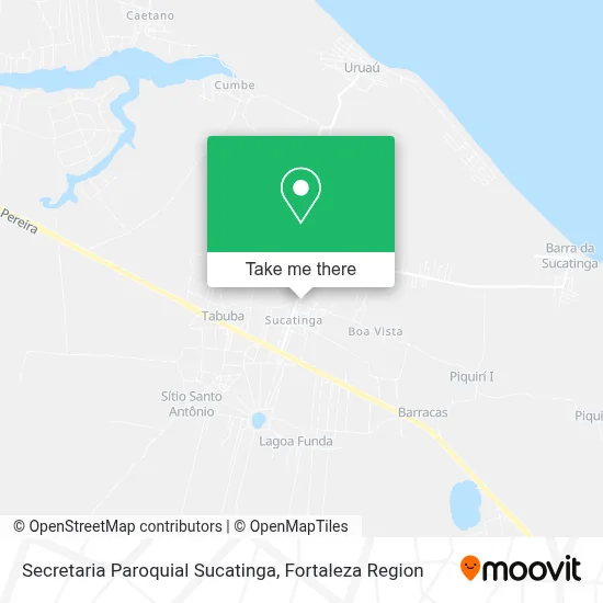 Secretaria Paroquial Sucatinga map