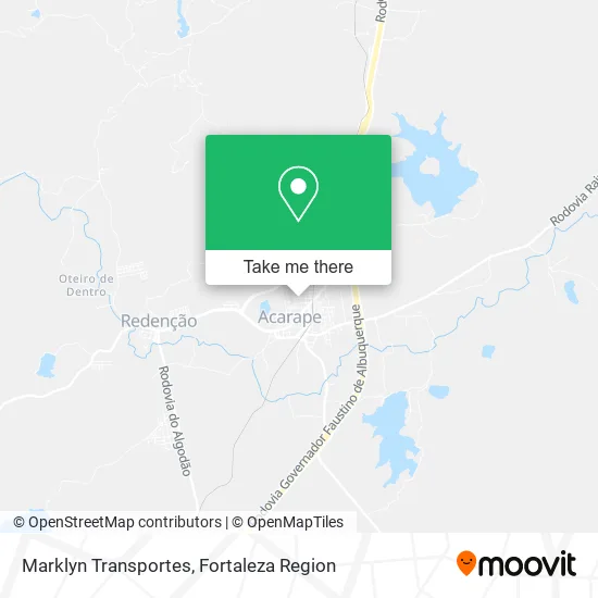 Marklyn Transportes map