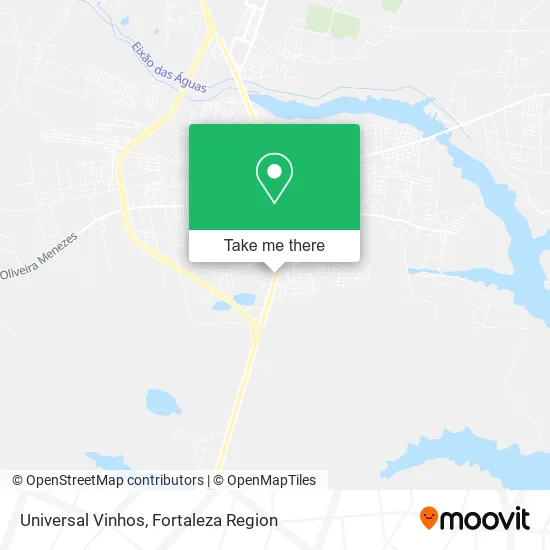 Universal Vinhos map