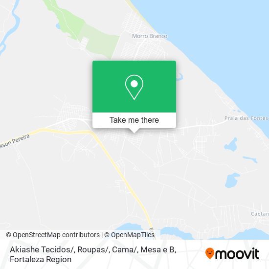 Akiashe Tecidos / , Roupas / , Cama / , Mesa e B map