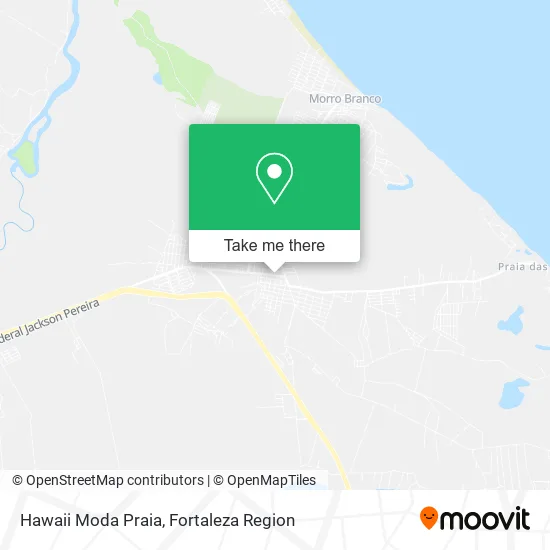 Hawaii Moda Praia map