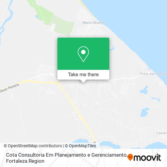 Mapa Cota Consultoria Em Planejamento e Gerenciamento