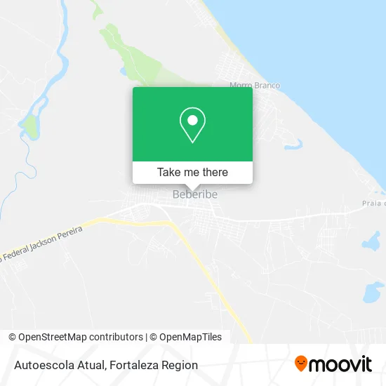 Autoescola Atual map