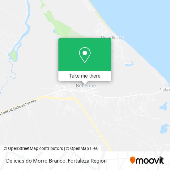 Delicias do Morro Branco map