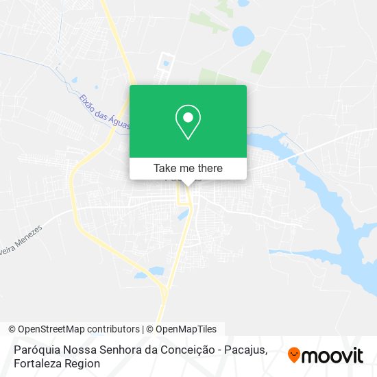 Mapa Paróquia Nossa Senhora da Conceição - Pacajus