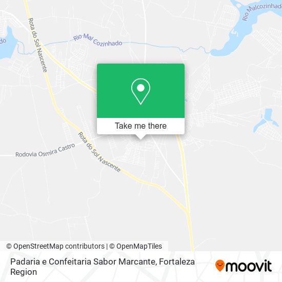 Padaria e Confeitaria Sabor Marcante map
