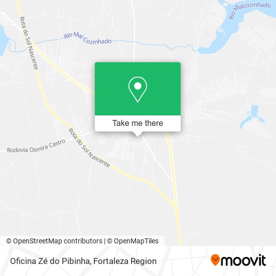 Oficina Zé do Pibinha map