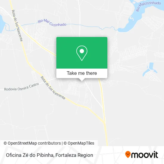 Oficina Zé do Pibinha map