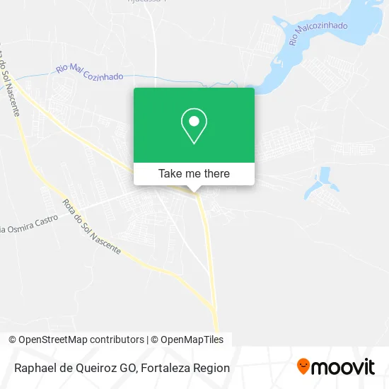 Raphael de Queiroz GO map