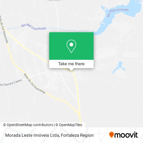 Morada Leste Imóveis Ltda map