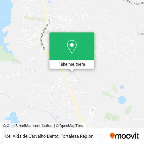 Cei Alda de Carvalho Bento map