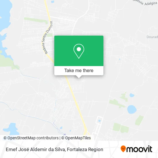 Emef José Aldemir da Silva map
