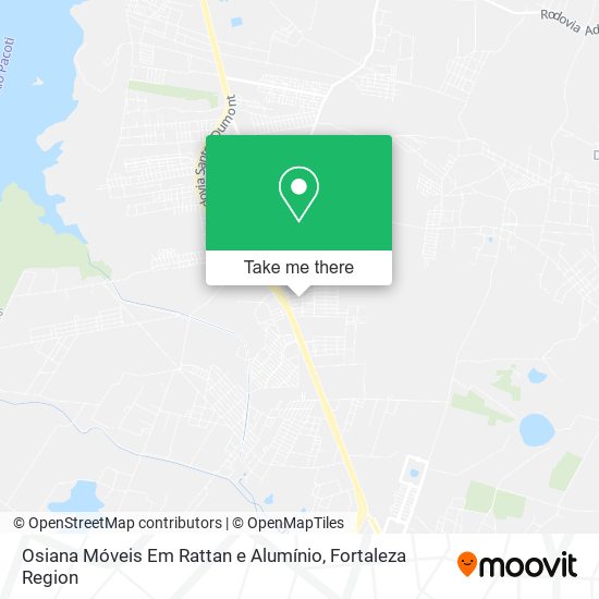 Mapa Osiana Móveis Em Rattan e Alumínio