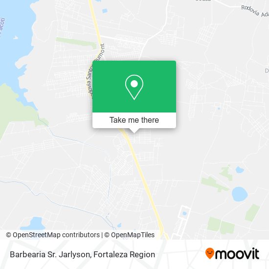 Barbearia Sr. Jarlyson map
