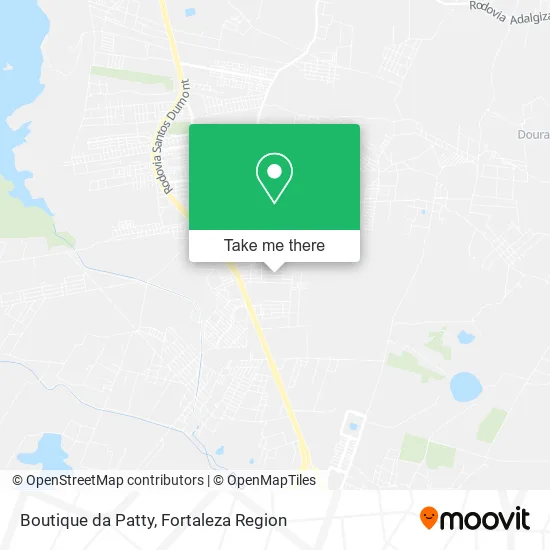 Boutique da Patty map