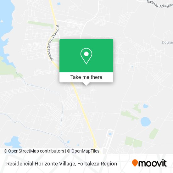 Residencial Horizonte Village map