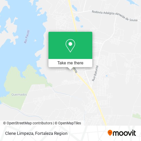 Clene Limpeza map