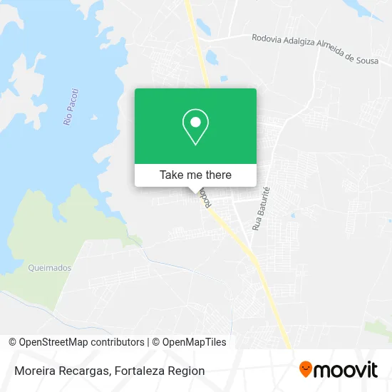 Moreira Recargas map