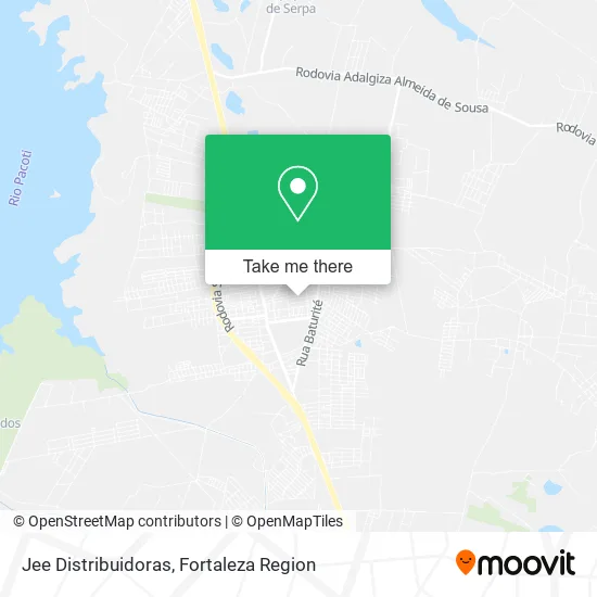 Jee Distribuidoras map