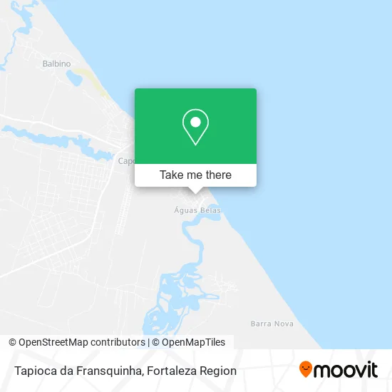 Tapioca da Fransquinha map