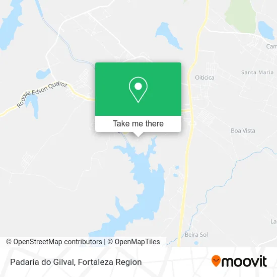 Padaria do Gilval map