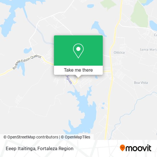 Eeep Itaitinga map