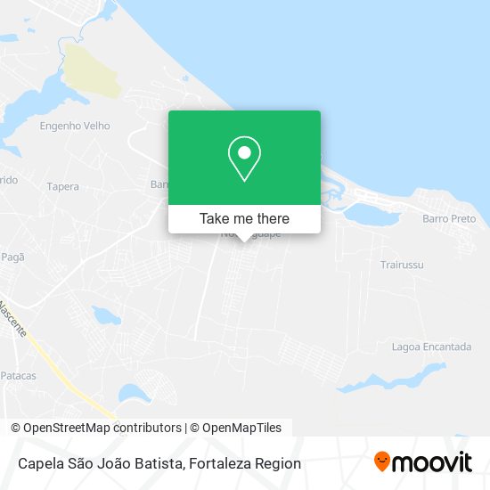 Capela São João Batista map