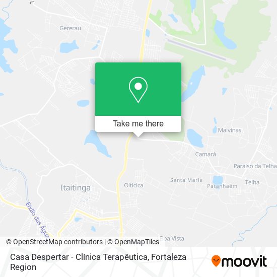 Casa Despertar - Clínica Terapêutica map