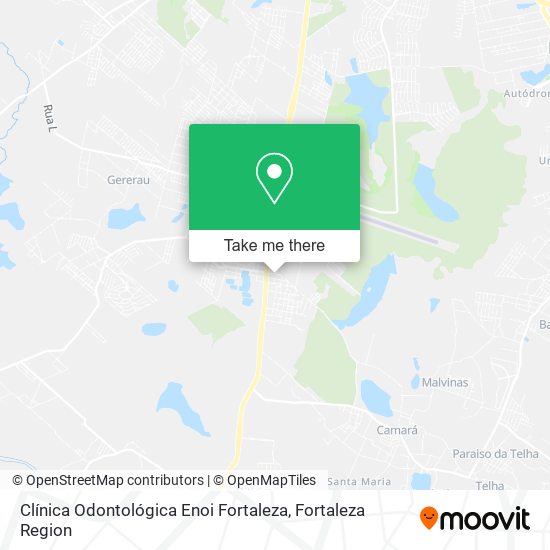 Clínica Odontológica Enoi Fortaleza map