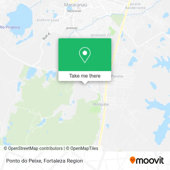 Ponto do Peixe map
