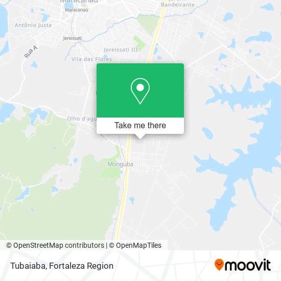 Tubaiaba map