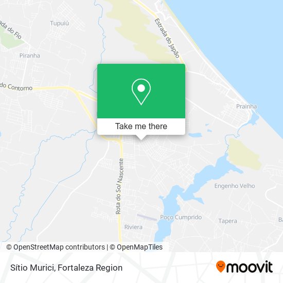 Sítio Murici map